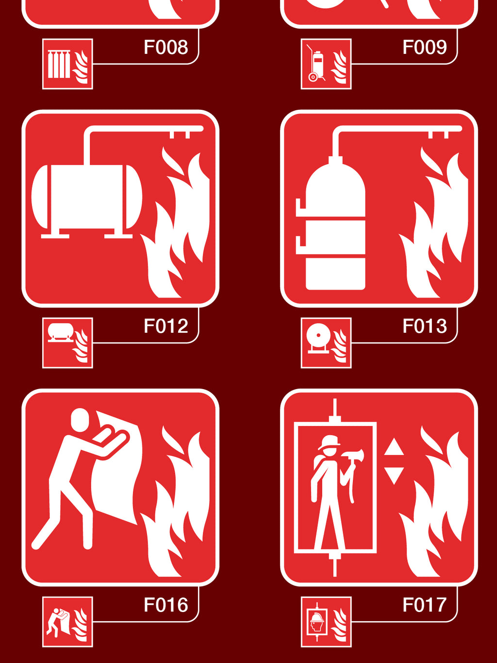 ISO 7010 reinterpretados por GyG