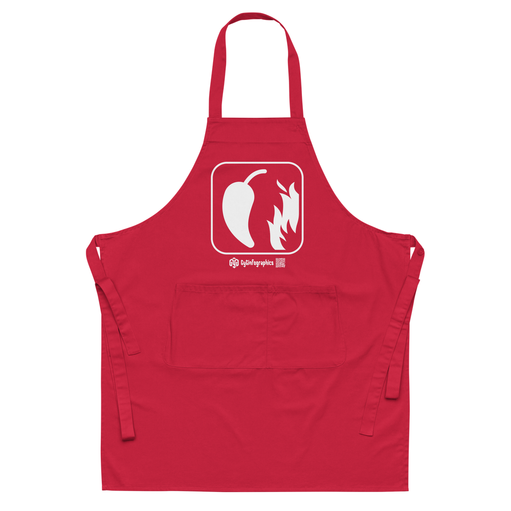 Delantal | Precaución: comida picante.