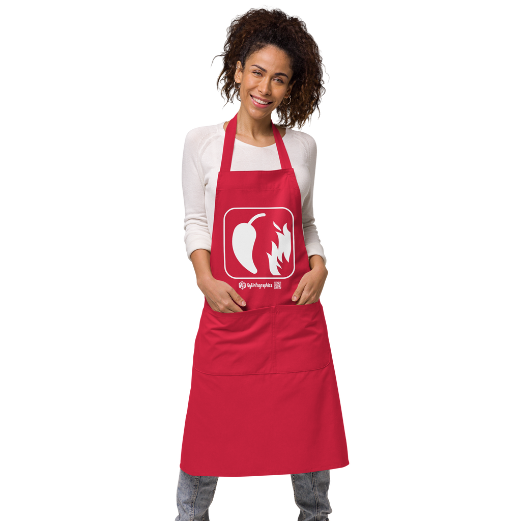 Delantal | Precaución: comida picante.