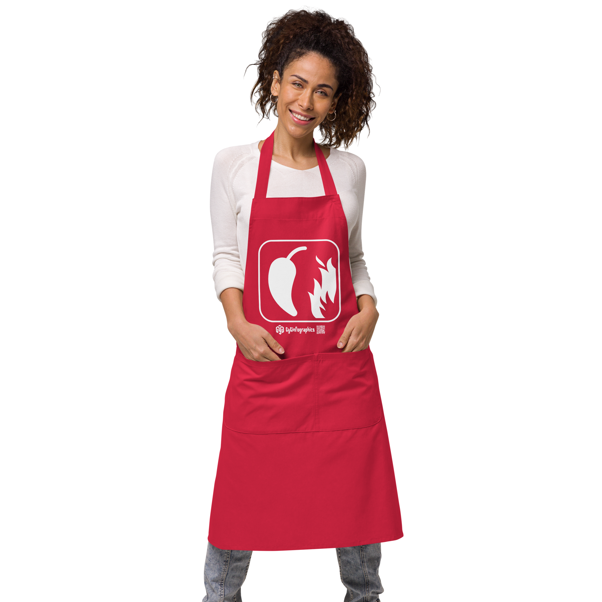 Delantal | Precaución: comida picante.